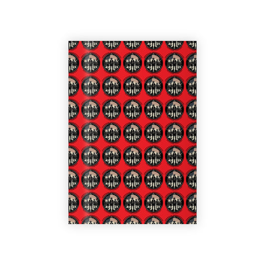 Amerikan Underground Gift Wrapping Paper Rolls, 1pc